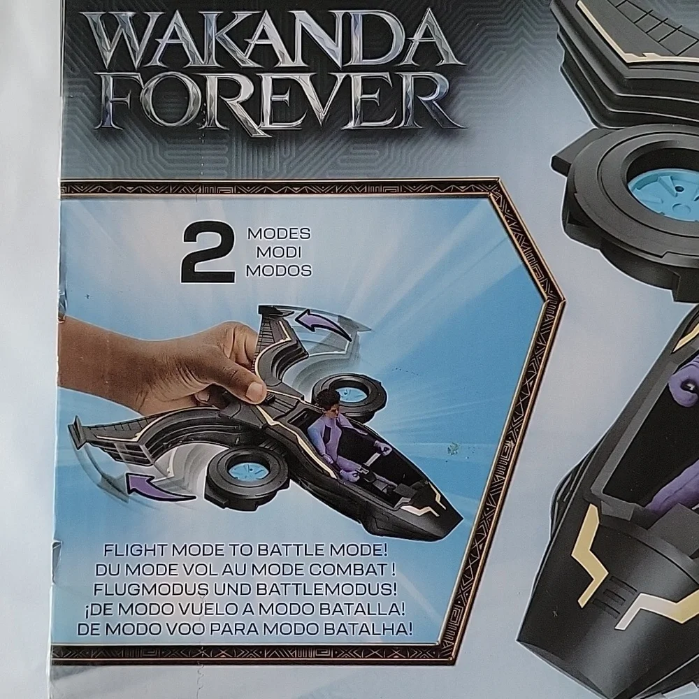 Marvel Black Panther Wakanda Forever Vibranium Blast Sunbird Shuri Action Figure